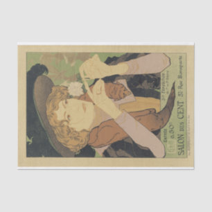 French Poster Tissue Paper