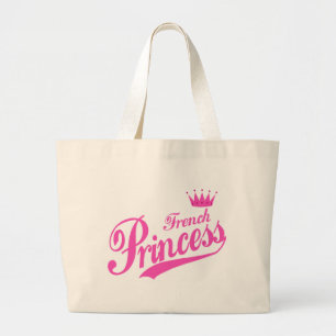 French Princess Large Tote Bag