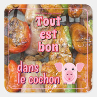 French proverb about pigs