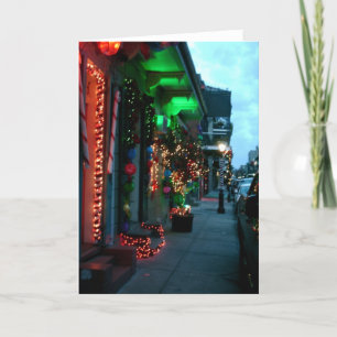 French Quarter Christmas Holiday Card