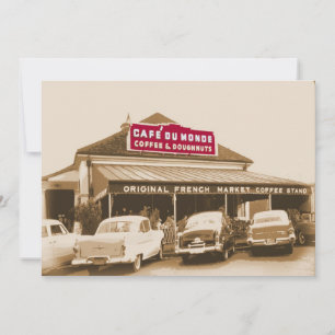 French Quarter Coffee Stand 1950