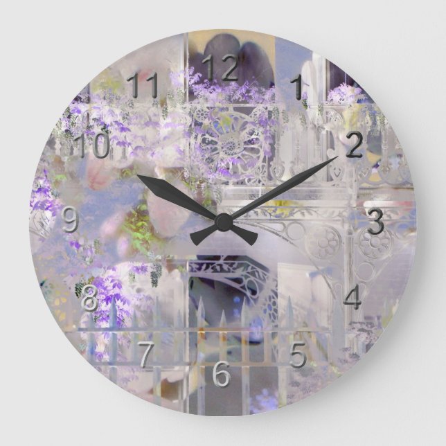 French Quarter Large Clock (Front)