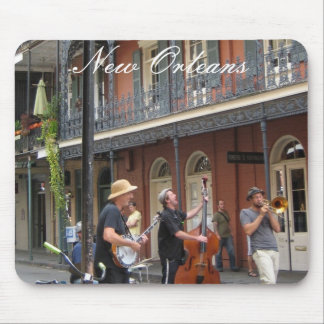 French Quarter Street Scene Mouse Pad