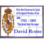 French Quarter Tile Murals, add text Standing Photo Sculpture<br><div class="desc">French Quarter Tile Murals,  add text</div>