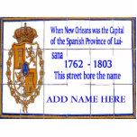 French Quarter Tile Murals, add text Statuette Standing Photo Sculpture<br><div class="desc">French Quarter Tile Murals,  add text</div>