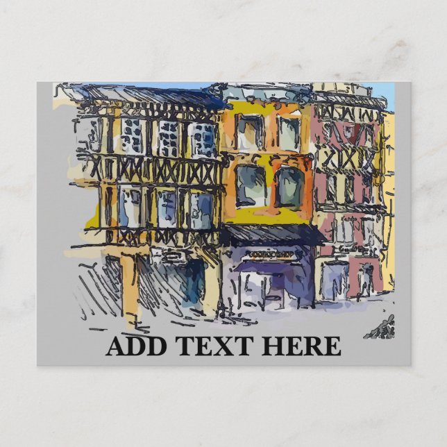 French Quarter Travel Postcards (Front)