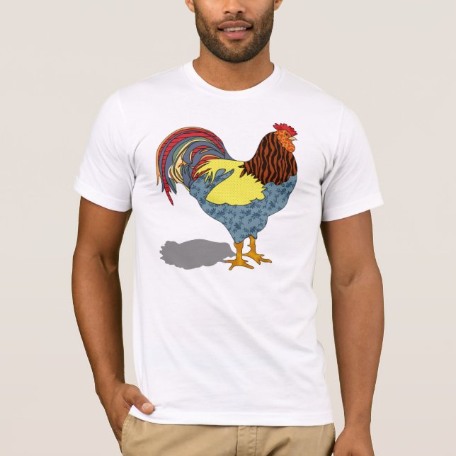 French Quilted Coq T-Shirt (Front)