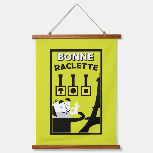 French Raclette Hanging Tapestry (Front)