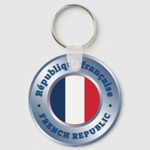 French Republic Keychain