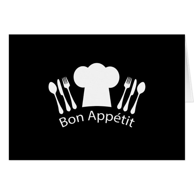 French Restaurant Chefs Hat for Gourmet (Front Horizontal)