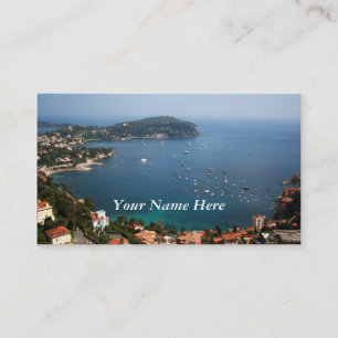 French Riviera Business Card