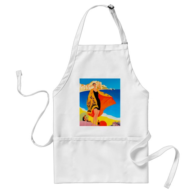 "French Riviera" Standard Apron (Front)