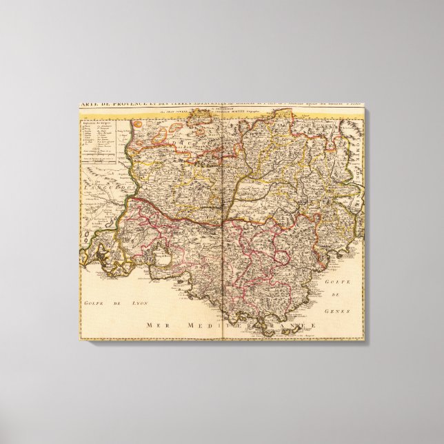 French roads canvas print (Front)