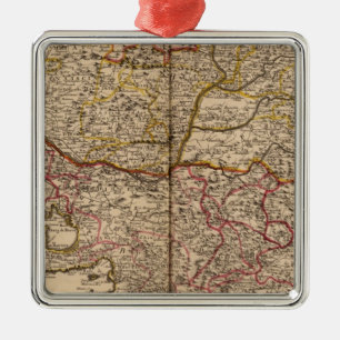 French roads metal ornament