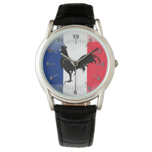 French rooster watch