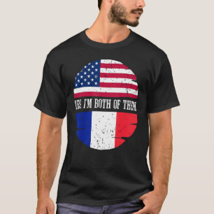 French Roots American Grown Roots European FRA Fra T-Shirt