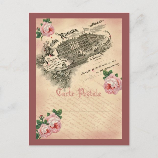 French Rose - Postcard (Front)
