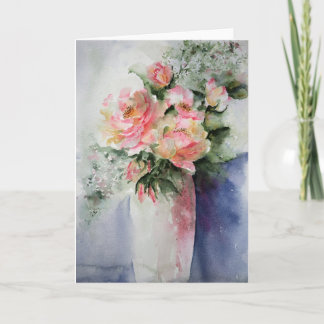 French Roses - Fine Art Greetings Card