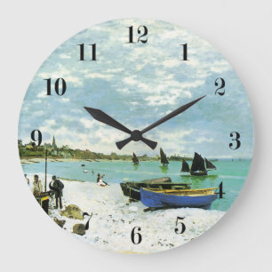 French Seaside Wall Clock