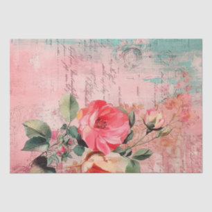 French Shabby Chic Pattern Tissue Paper