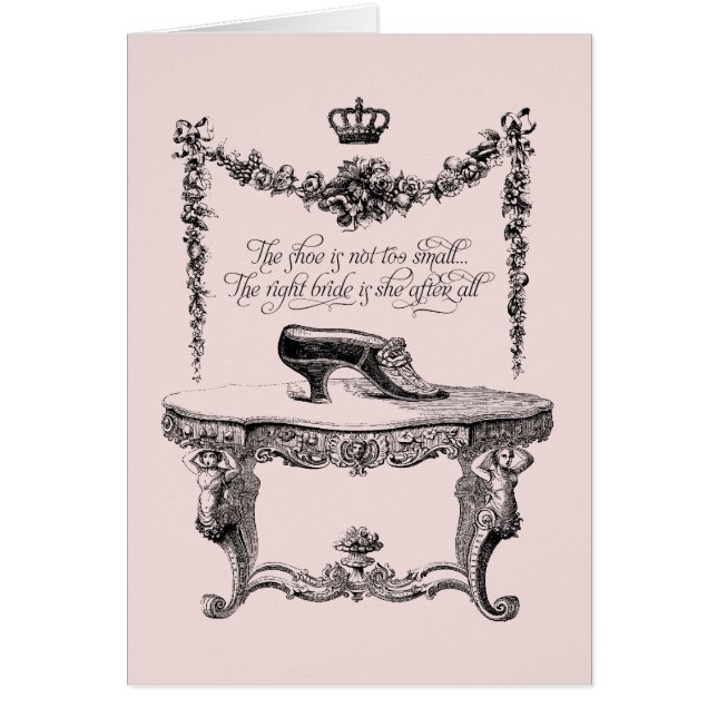 French Shoes Card (Front)