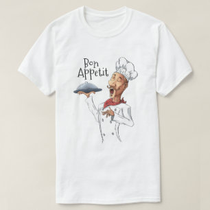 French Singing Chef T-Shirt