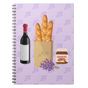  French Snack Notebook
