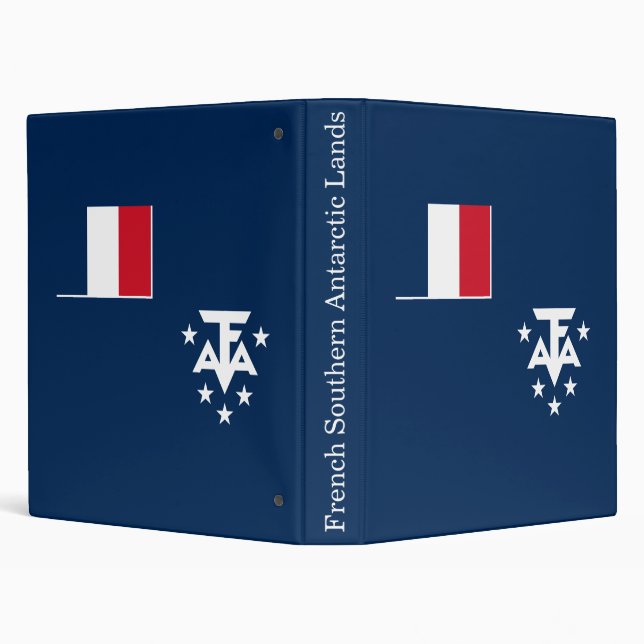 French Southern Antarctic Lands Binder (Background)