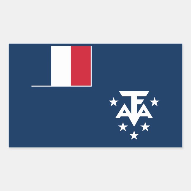 French Southern Antarctic Lands Sticker (Front)