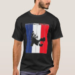 French Southern Territories Country Borders T-Shirt<br><div class="desc">French Southern Territories Country Borders</div>