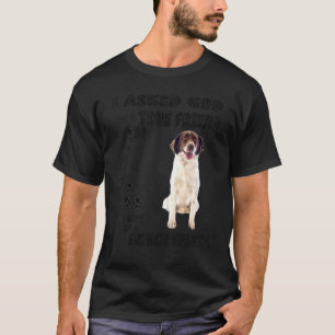 French Spaniel Quote Mom Dad Print, Cute Canadian T-Shirt