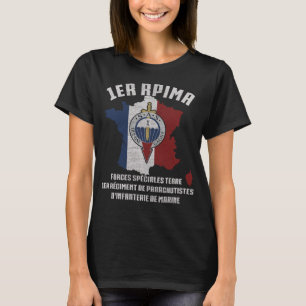 French Special Force RDIMa 1st Infantry Paratroope T-Shirt