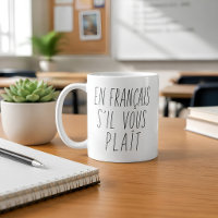 French Teacher En Français S'il Vous Plaît Funny