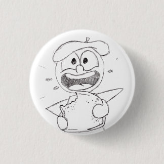 French Toast 1 Inch Round Button