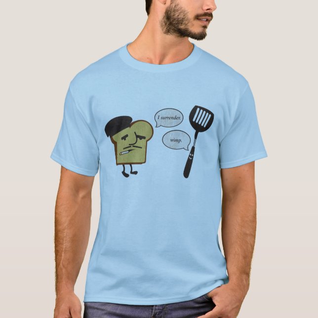 French Toast vs. Spatula T-Shirt (Front)