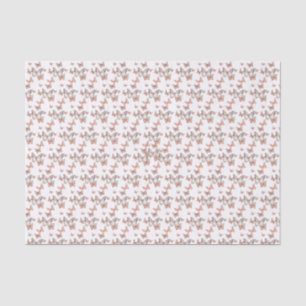 French Toile Butterflies  Tissue Paper
