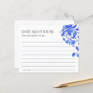 French Toile Floral Bridal Shower Date Night Ideas