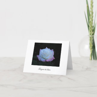 French-treat yourself well card