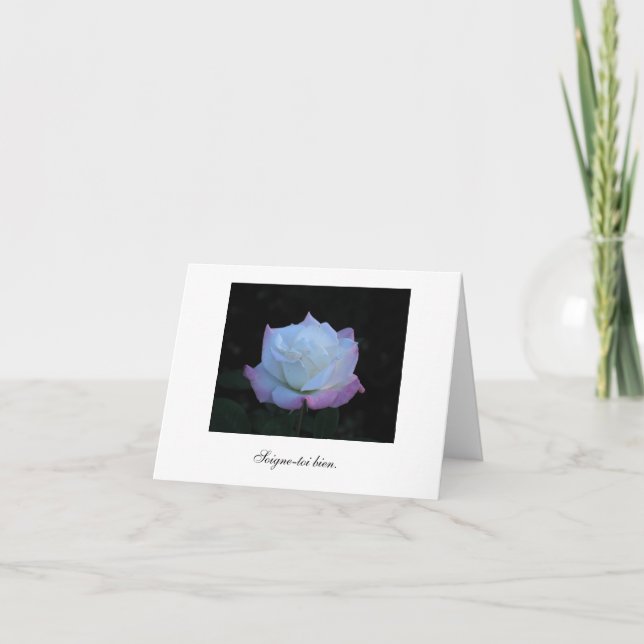 French-treat yourself well card (Front)