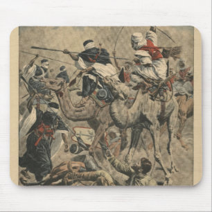 French troops in Sahara Mouse Pad