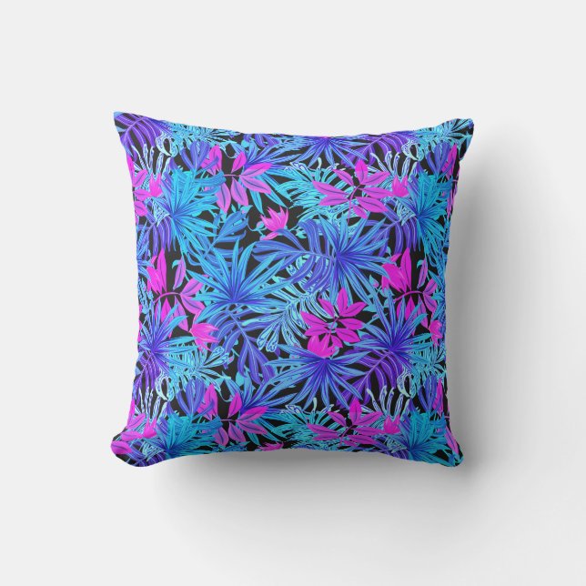 French Tropical Outdoor Pillow (Front)