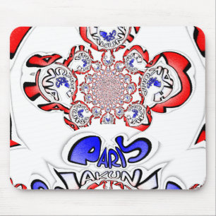 French Twist Hakuna Matata: Unique Cultural Blend  Mouse Pad