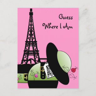 French Vacation Postcard