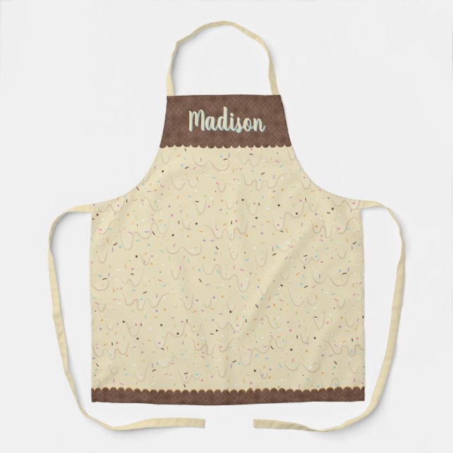 French Vanilla Ice Cream Apron (Front)