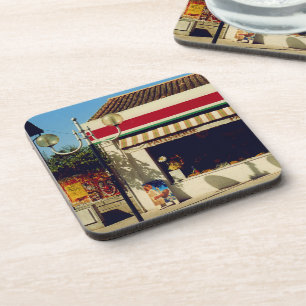 French Village Bakery Coaster
