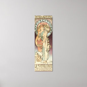 French Vintage Theatre Poster Canvas Print