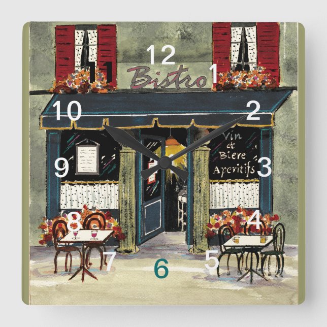 French wall clock (Front)