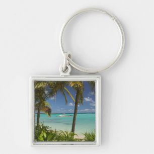 French West Indies, Guadaloupe, Grande Terre, 2 Keychain