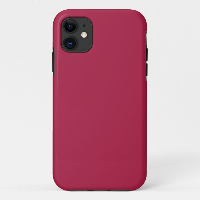 French Wine Solid Colour Case-Mate iPhone Case (Back)