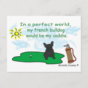 FrenchBulldogBlk Postcard